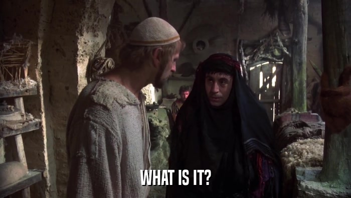 WHAT IS IT?  