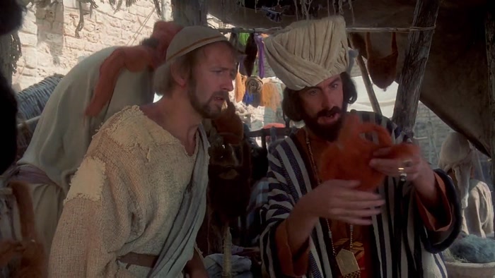 LOOK AT IT. FEEL THE QUALITY, THAT'S NONE OF YOUR GOAT. 