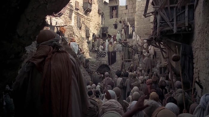 GOOD MORNING! CROWD: A BLESSING! A BLESSING! 
