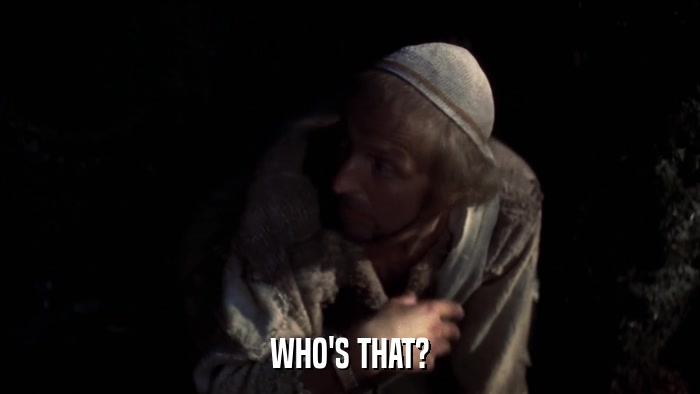 WHO'S THAT?  