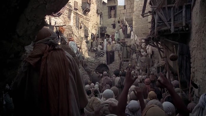 GOOD MORNING! CROWD: A BLESSING! A BLESSING! 