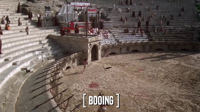 [ BOOING ]  
