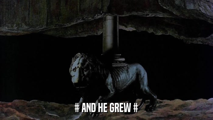 # AND HE GREW #  