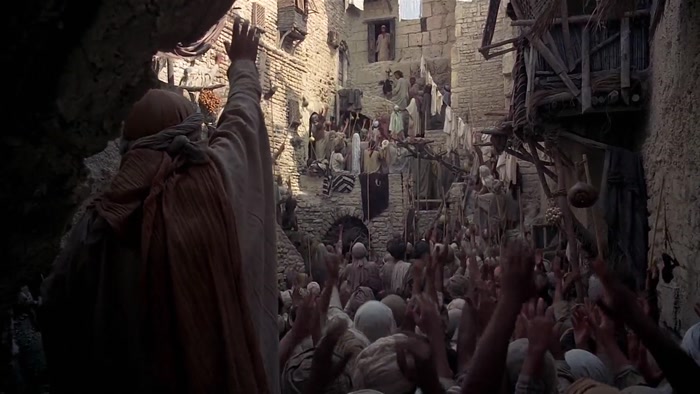 GOOD MORNING! CROWD: A BLESSING! A BLESSING! 