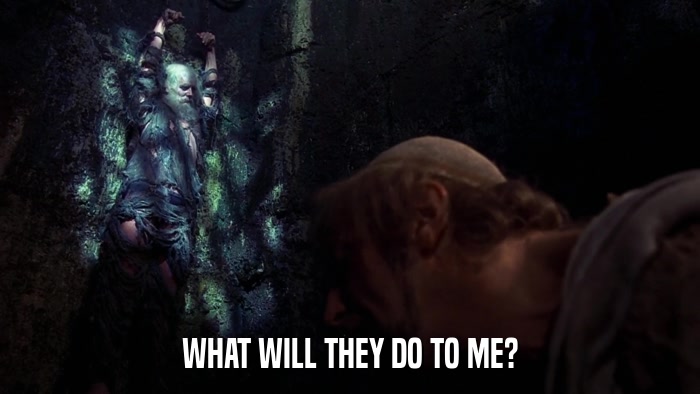WHAT WILL THEY DO TO ME?  