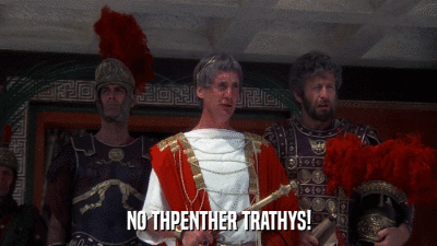 NO THPENTHER TRATHYS!  