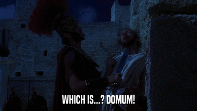 WHICH IS...? DOMUM!  
