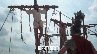 RIGHT! NEXT!  