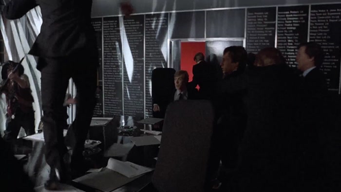 ANNOUNCER: WE INTERRUPT THIS FILM TO APOLOGIZE FOR THIS UNWARRANTED ATTACK 