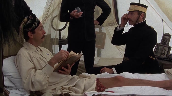 WELL, LET'S HAVE A LOOK AT THIS ONE LEG OF YOURS, THEN, EH'? 