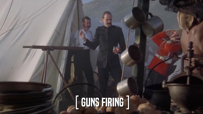 [ GUNS FIRING ]  