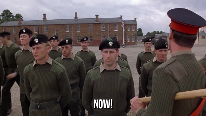 NOW!  
