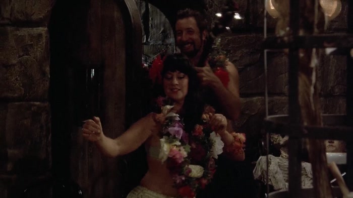 ([ HAWAIIAN MUSIC PLAYING)  