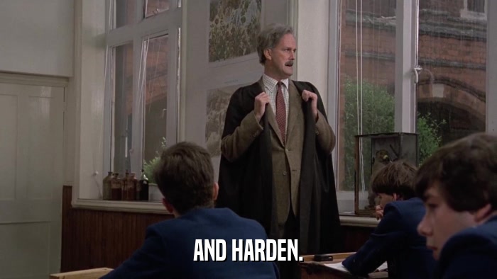 AND HARDEN.  
