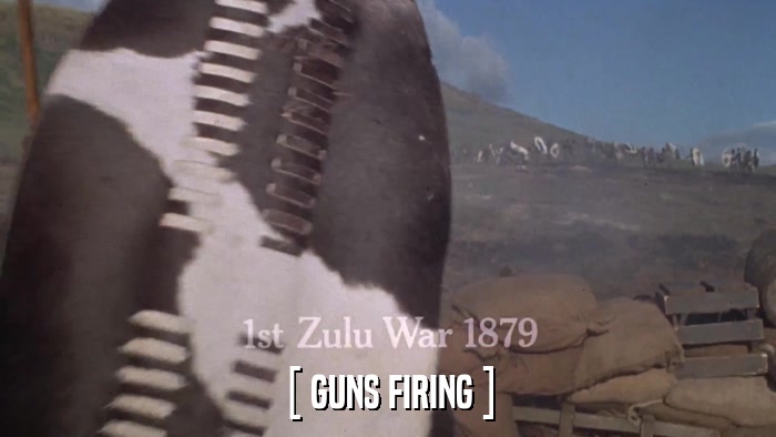 [ GUNS FIRING ]  