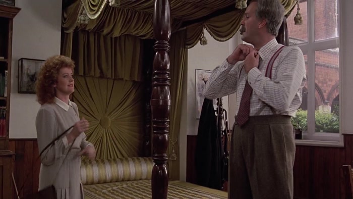 AH, HELLO, DEAR. DO STAND UP WHEN MY WIFE ENTERS THE ROOM, CARTER. 