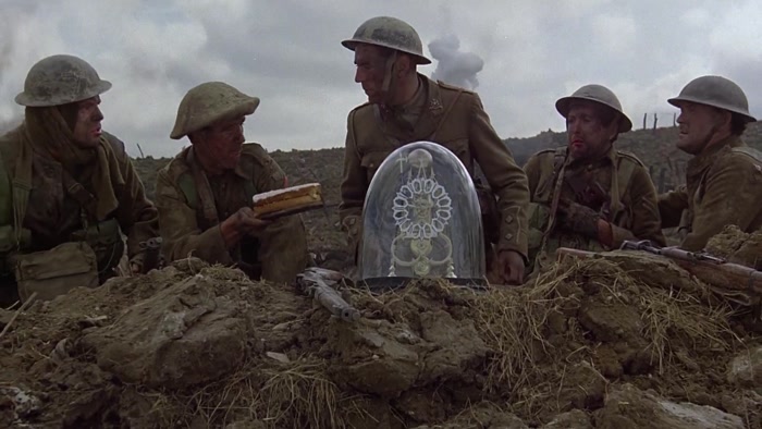 YEAH, HE SAVED HIS RATIONS FOR SIX WEEKS, SIR. 