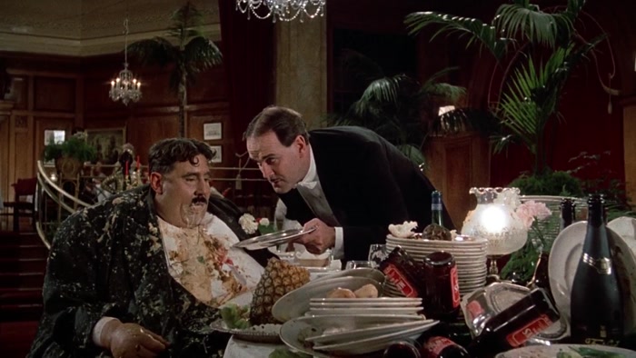 LOOK, I COULDN'T EAT ANOTHER THING. I'M ABSOLUTELY STUFFED. 