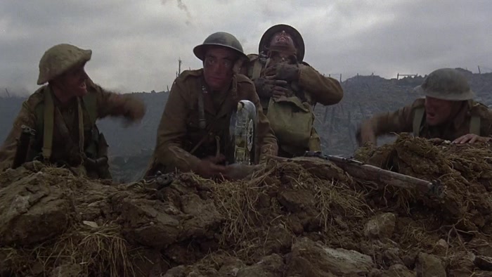 [ GUN FIRING ] HIP, HIP...  