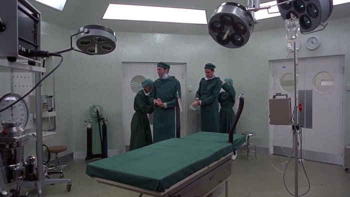 YES. YES. MORE APPARATUS, PLEASE, NURSE. 