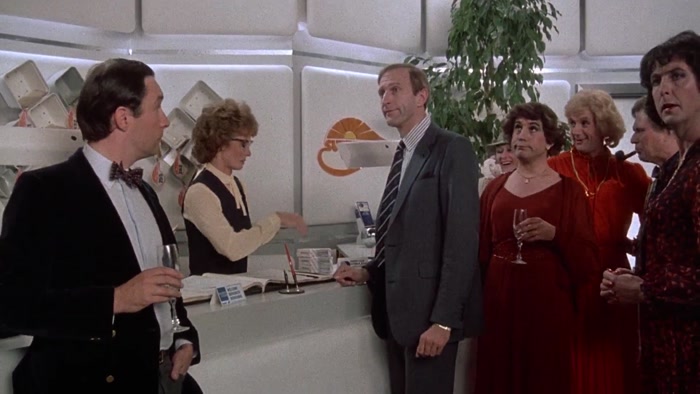 THERE'S A TABLE FOR YOU THROUGH THERE, IN THE RESTAURANT. 