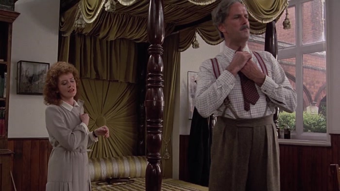 AH, HELLO, DEAR. DO STAND UP WHEN MY WIFE ENTERS THE ROOM, CARTER. 
