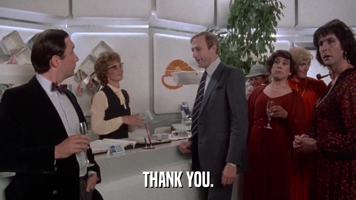 THANK YOU.  