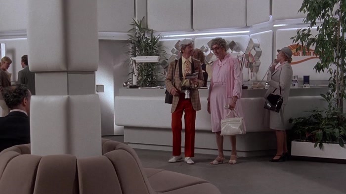 I LOVE IT HERE, DARLING. ME, TOO, MARVIN. 