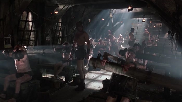 MAN: ROW!  