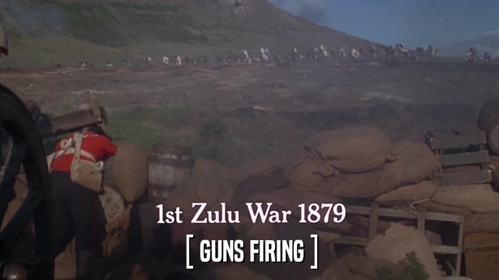[ GUNS FIRING ]  