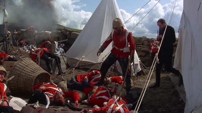 [ SOLDIERS GROANING ]  