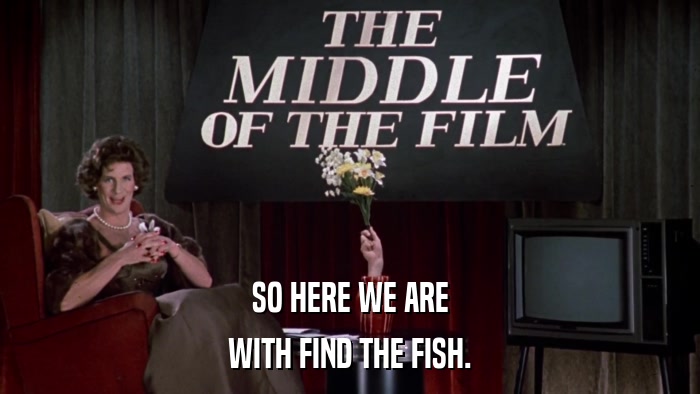SO HERE WE ARE WITH FIND THE FISH. 