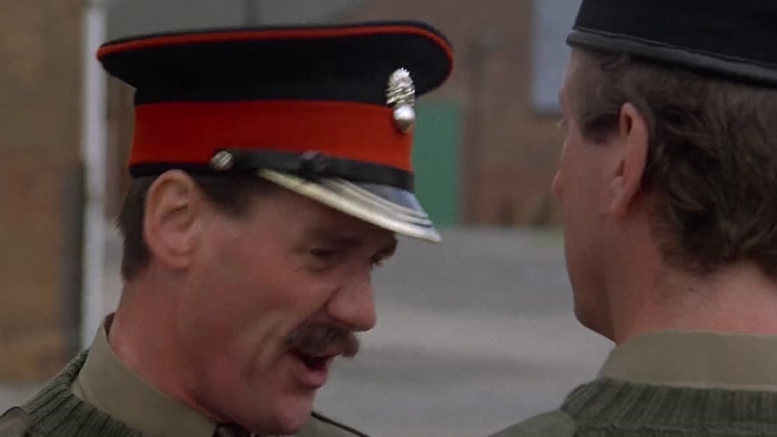 YES, SARGE. RIGHT. OFF YOU GO.  