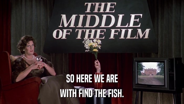 SO HERE WE ARE WITH FIND THE FISH. 
