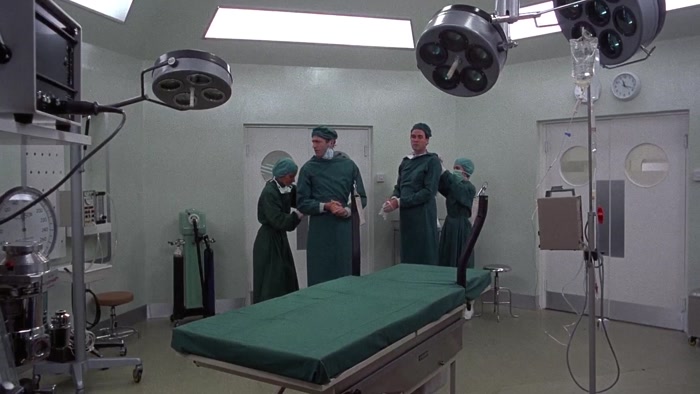 YES. YES. MORE APPARATUS, PLEASE, NURSE. 