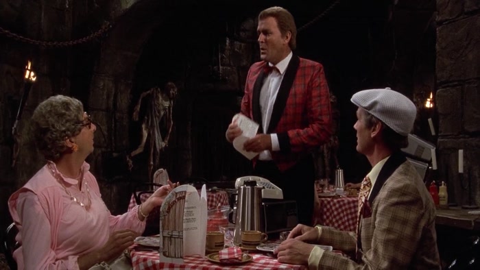 OH, I'M SORRY, SIR. WE DO HAVE ONE TODAY THAT'S NOT ON THE MENU. 