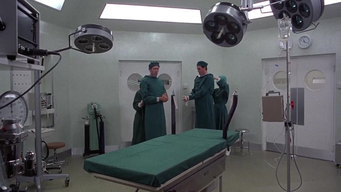 YES. YES. MORE APPARATUS, PLEASE, NURSE. 