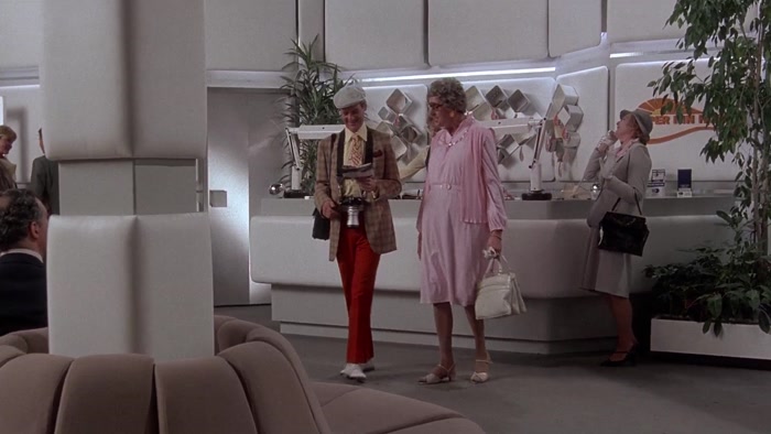 I LOVE IT HERE, DARLING. ME, TOO, MARVIN. 