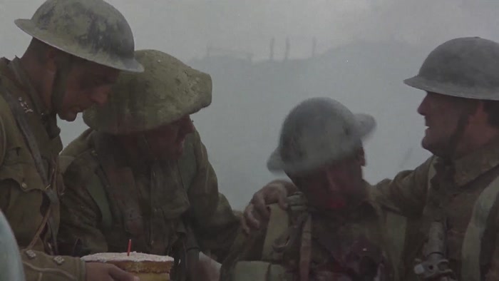 THERE'S LOVE IN THAT CAKE, THIS MAN'S LOVE AND THIS MAN'S CARE AND... 