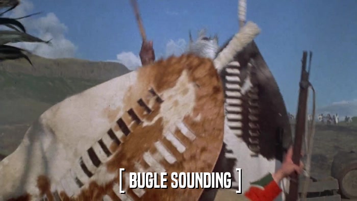 [ BUGLE SOUNDING ]  
