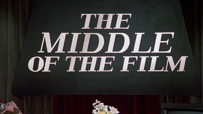HELLO AND WELCOME TO THE MIDDLE OF THE FILM, 