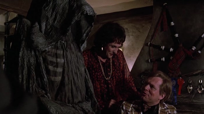 SO YOU STILL REAP AROUND HERE, DO YOU, MR. DEATH? 