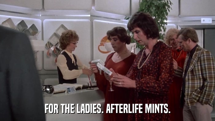 FOR THE LADIES. AFTERLIFE MINTS.  