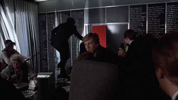 ANNOUNCER: WE INTERRUPT THIS FILM TO APOLOGIZE FOR THIS UNWARRANTED ATTACK 