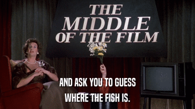 AND ASK YOU TO GUESS WHERE THE FISH IS. 