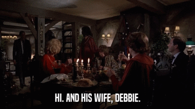 HI. AND HIS WIFE, DEBBIE.  