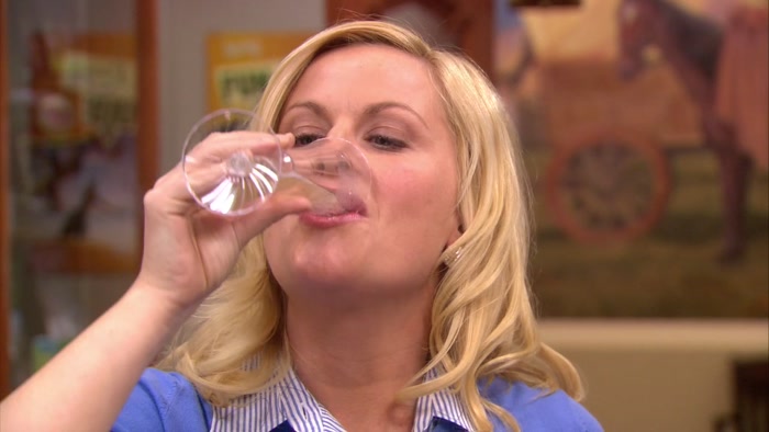 SHE ONE TIME MADE OUT WITH THE WATER-DELIVERY GUY IN HER OFFICE. 