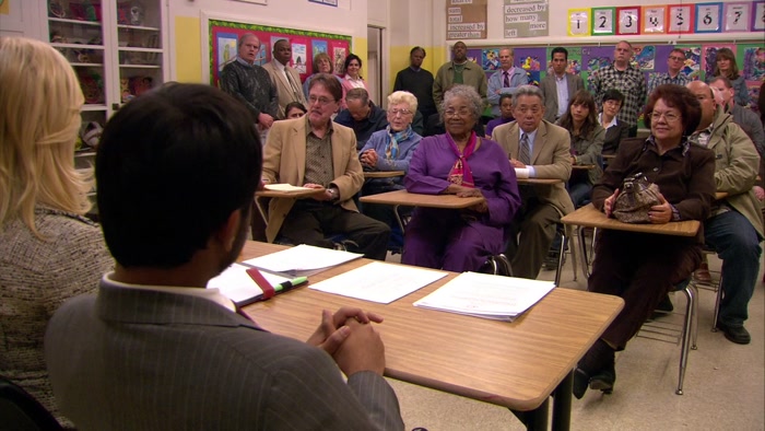 I'M LESLIE KNOPE, AND WITH ME IS DEPARTMENT MEMBER TOM HAVERFORD. 