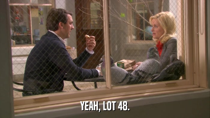 YEAH, LOT 48.  