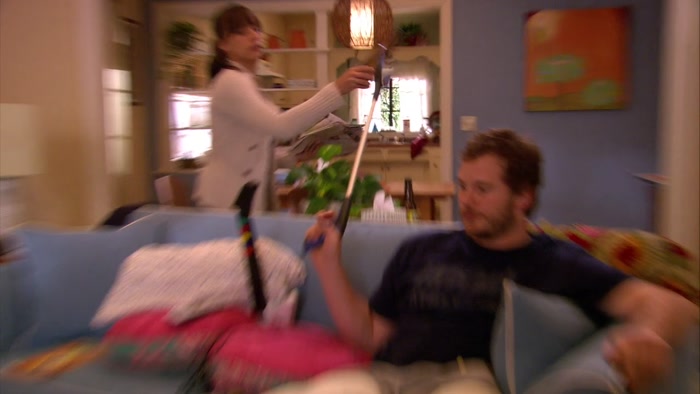 THAT PARKS LADY IS COMING OVER,  